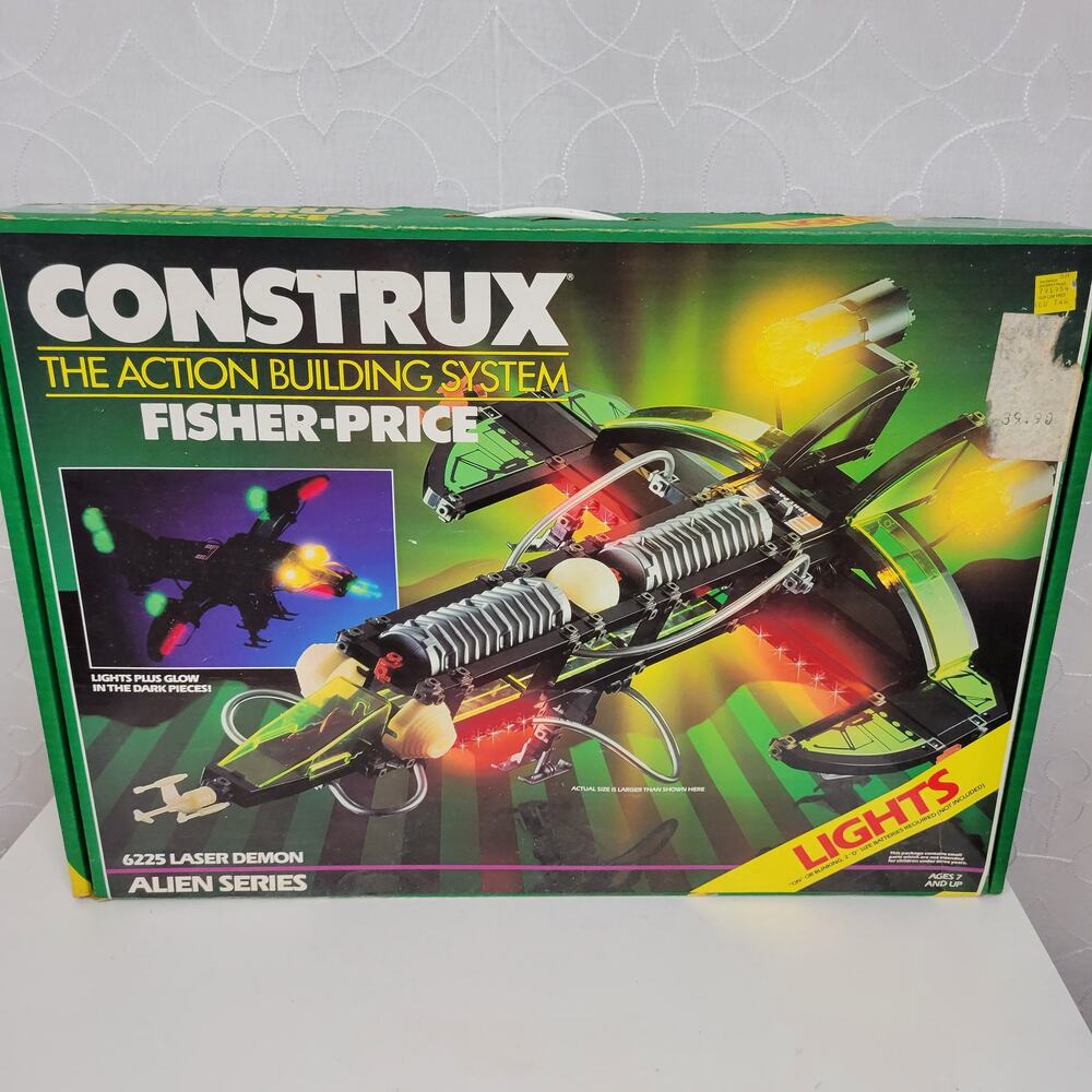 Fisher-Price Construx The Action Building System 6225 Laser Demon‎ Alien Series